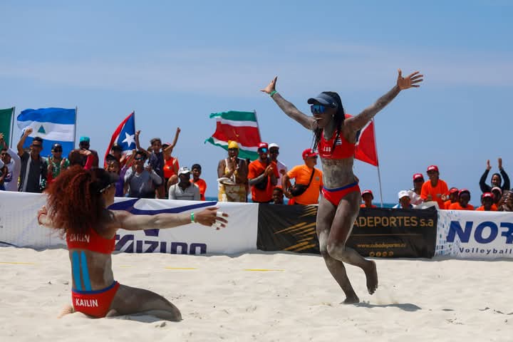 Voly de playa: Alayo-Díaz y su primer oro en Varadero 
