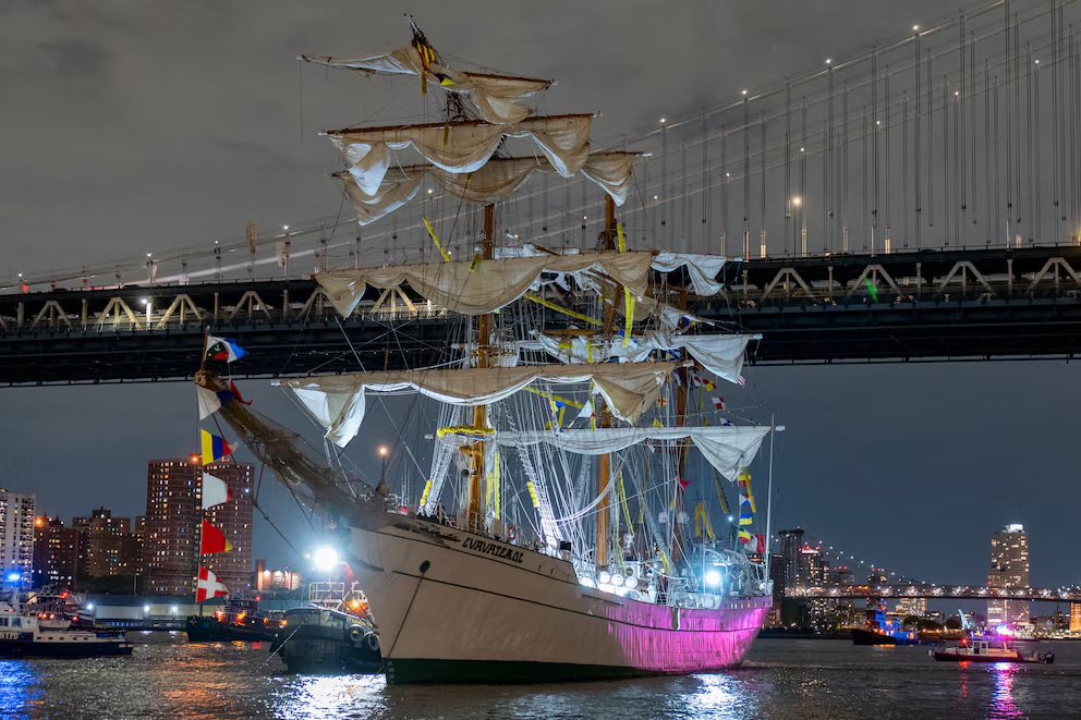¿Qué falló en el choque del Buque Escuela Cuauhtémoc? Un capitán estadounidense explica el accidente ¿Qué falló en el choque del Buque Escuela Cuauhtémoc? Un capitán estadounidense explica el accidente