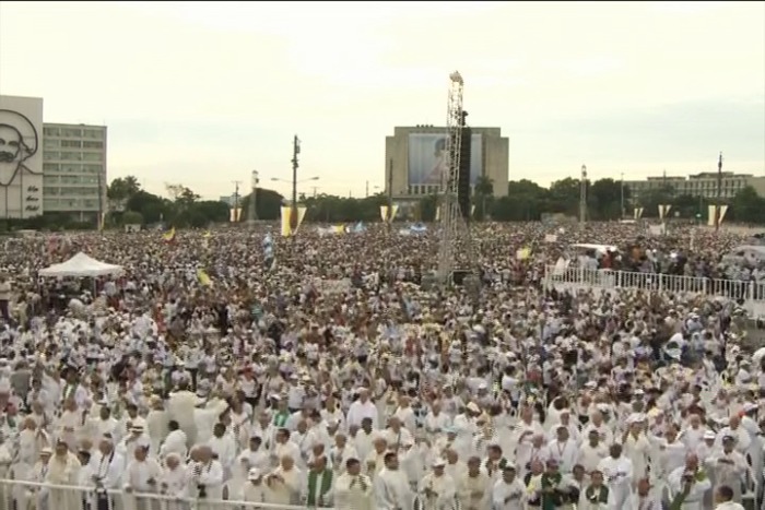 Primera visita del Papa Francisco a Cuba 