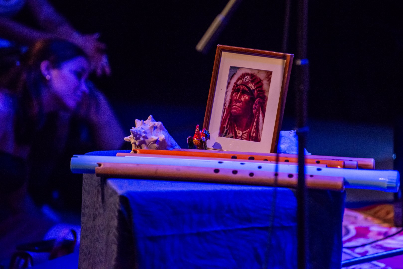 Olokun dio permiso a una quena y un piano.