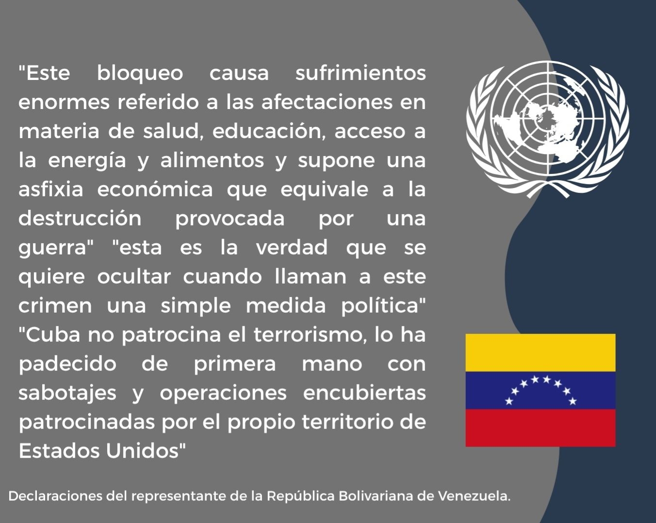 El mundo dice NO MÁS BLOQUEO