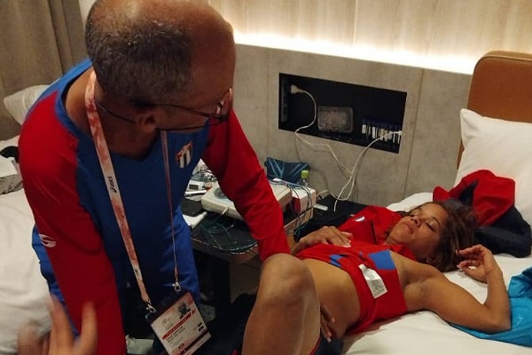 Equipo médico cumple importante función en lid sordolímpica. Foto: Jit