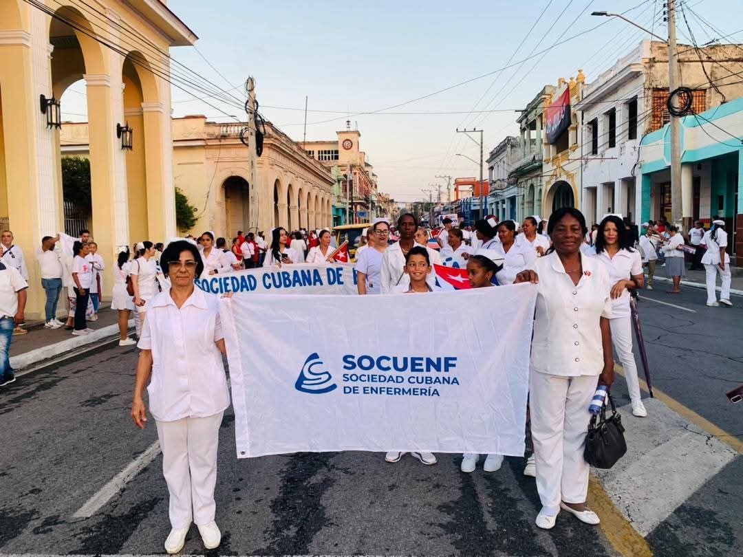 Desfile por el primero de mayo en Pinar del Río (Cubadebate)