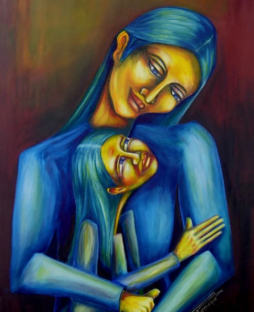 Obra Madre e Hija, de Virginia Palomeque