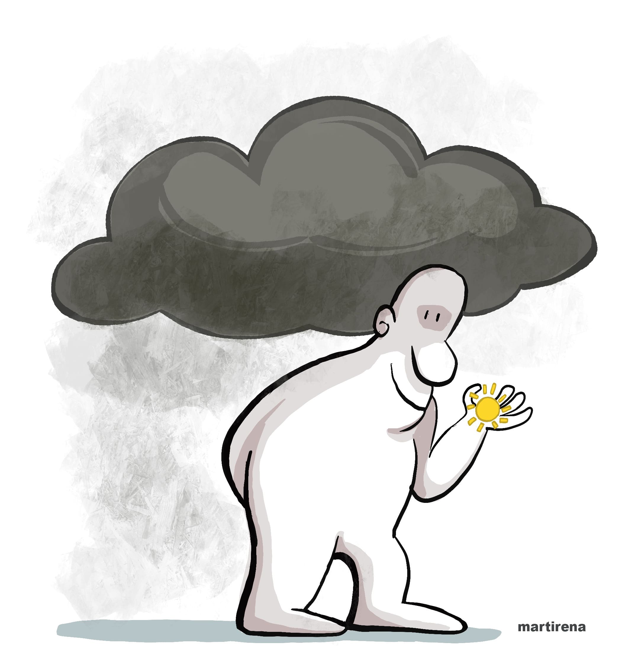 Si no tenemos el ánimo para sentirlas, las abundantes cosas malas nos ahogarán. (Ilustración: Alfredo Lorenzo Martirena Hernández/Cubahora) Si no tenemos el ánimo para sentirlas, las abundantes cosas malas nos ahogarán. (Ilustración: Alfredo Lorenzo Martirena Hernández/Cubahora)